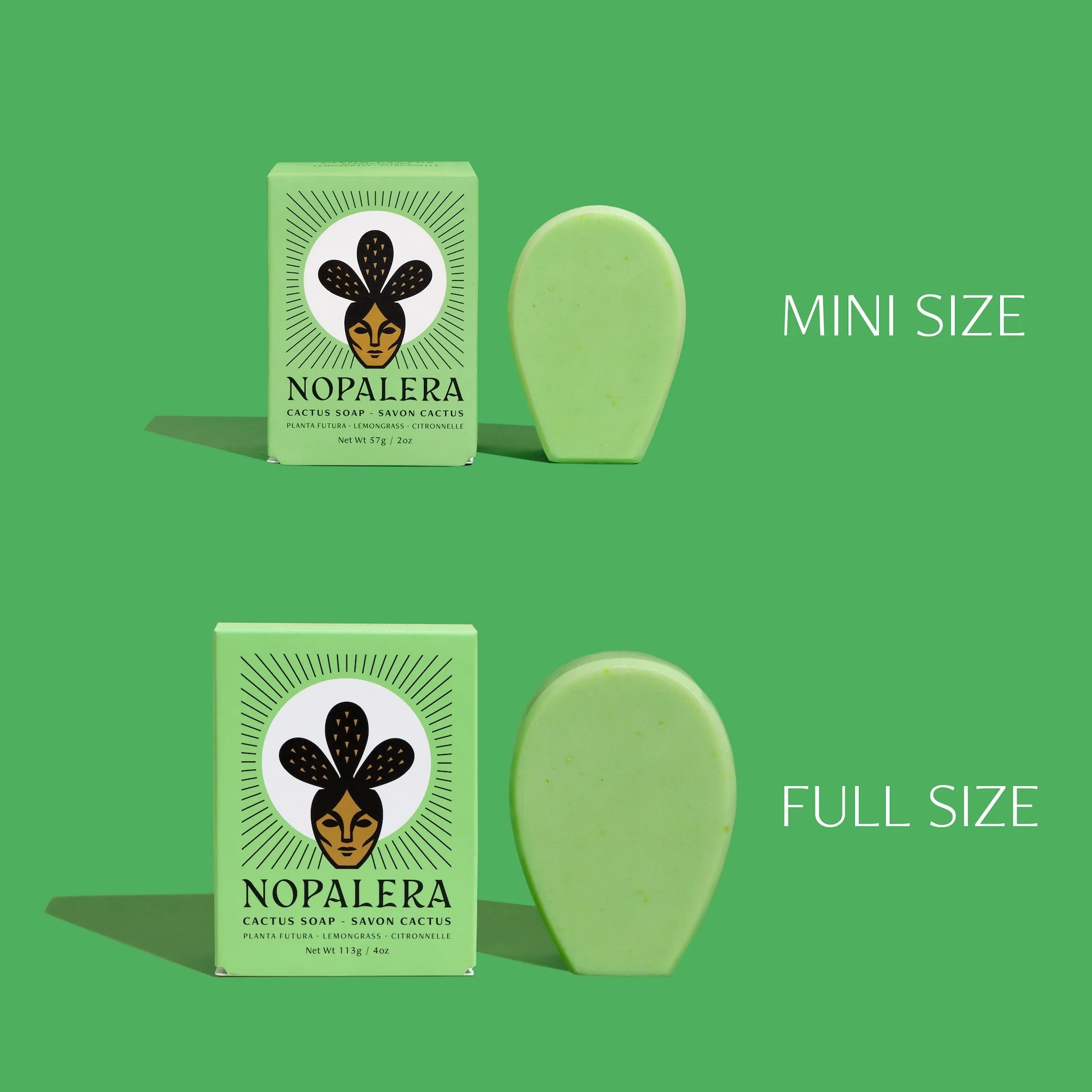 2-Pack Lemongrass Cactus Soap - Image 5