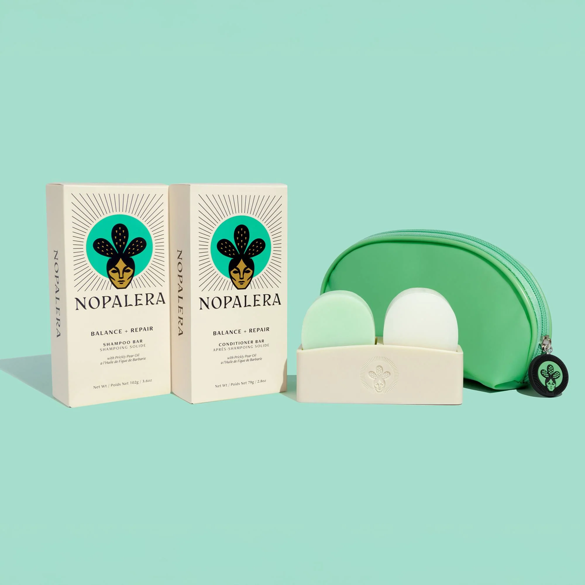 Balance & Repair Shampoo + Conditioner Bar Starter Kit - Image 3