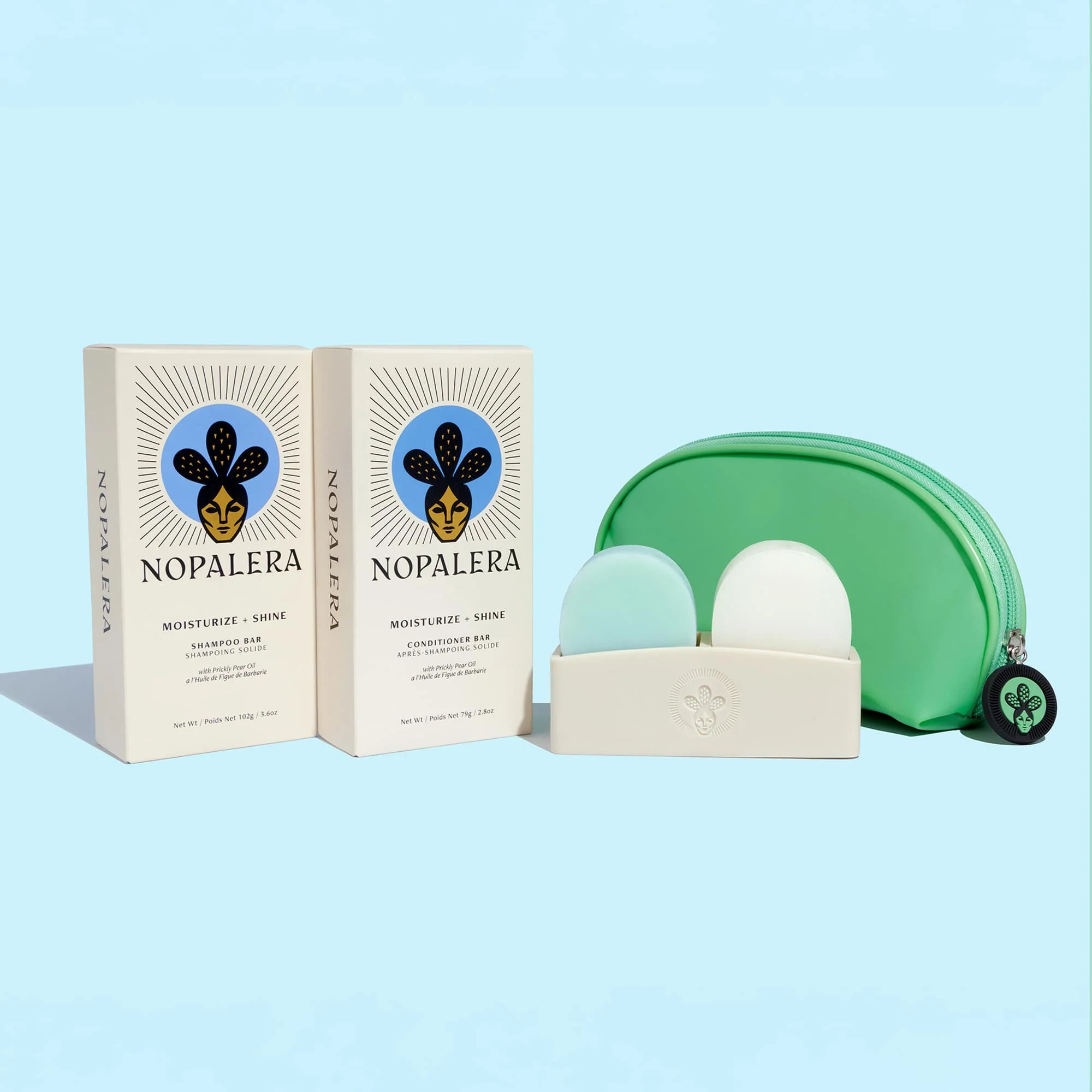 Moisturize & Shine Shampoo + Conditioner Bar Starter Kit - Image 3
